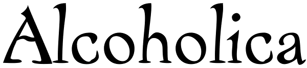 Alcoholica Font