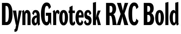 DynaGrotesk RXC Bold Font