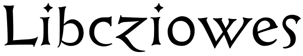 Libcziowes Font