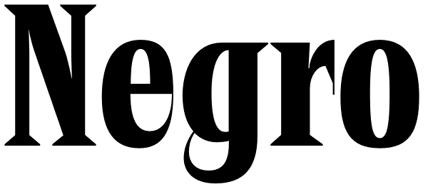 Negro Font