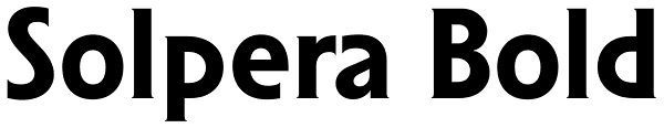 Solpera Bold Font