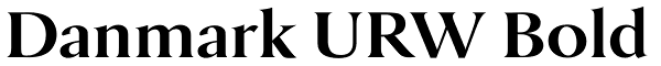 Danmark URW Bold Font