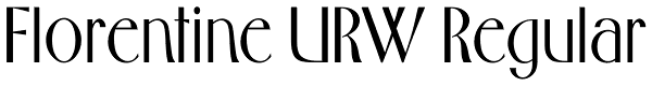 Florentine URW Regular Font