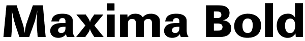 Maxima Bold Font