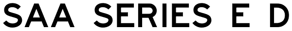 Saa Series E D Font