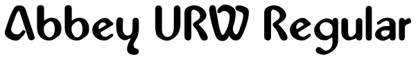 Abbey URW Regular Font