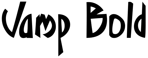 Vamp Bold Font