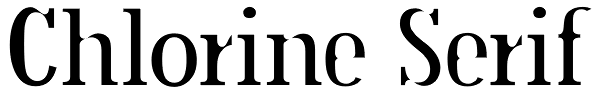 Chlorine Serif Font