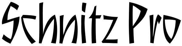 Schnitz Pro Font