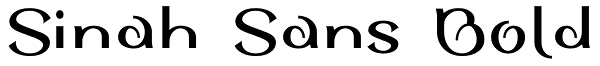 Sinah Sans Bold Font