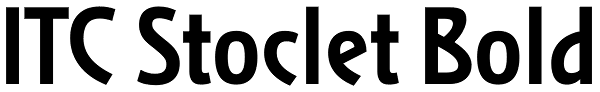 ITC Stoclet Bold Font