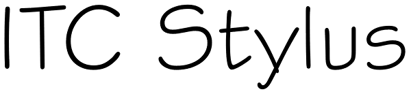 ITC Stylus Font