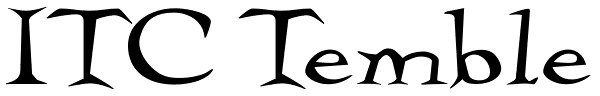 ITC Temble Font