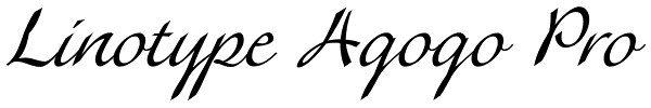 Linotype Agogo Pro Font