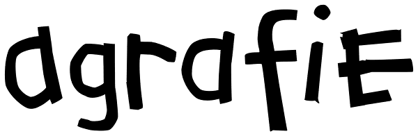 Agrafie Font