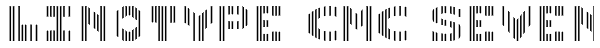 Linotype CMC Seven Font