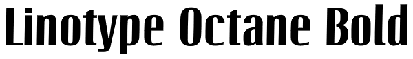 Linotype Octane Bold Font