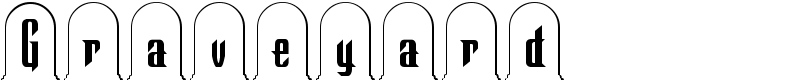 Graveyard Font