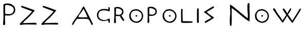 P22 Acropolis Now Font