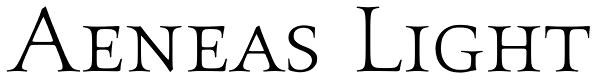 Aeneas Light Font