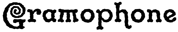 Gramophone Font