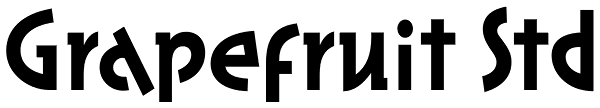 Grapefruit Std Font