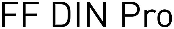 FF DIN Pro Font