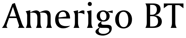 Amerigo BT Font