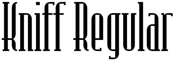 Kniff Regular Font