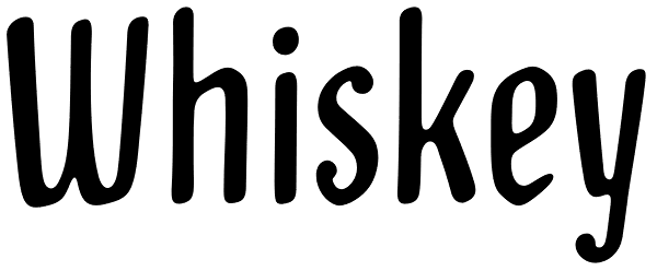 Whiskey Font