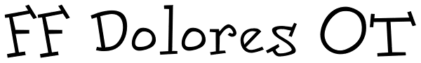 FF Dolores OT Font