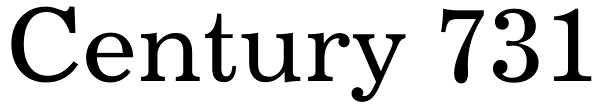 Century 731 Font