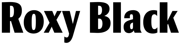 Roxy Black Font