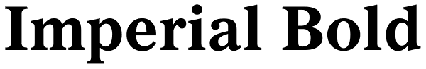 Imperial Bold Font