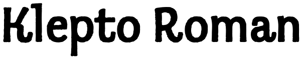 Klepto Roman Font