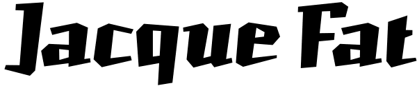 Jacque Fat Font