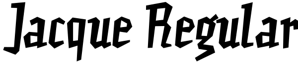 Jacque Regular Font