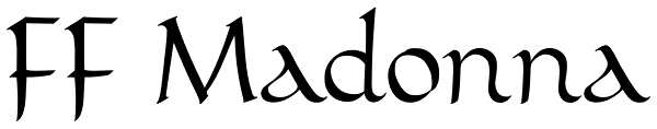 FF Madonna Font