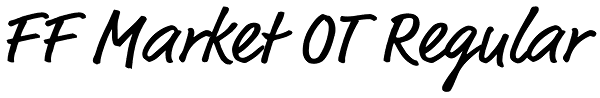 FF Market OT Regular Font