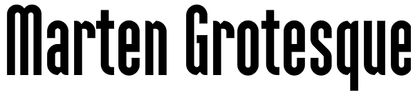 Marten Grotesque Font