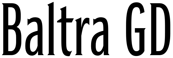 Baltra GD Font