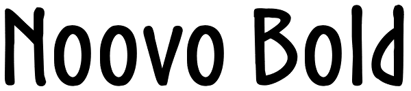 Noovo Bold Font