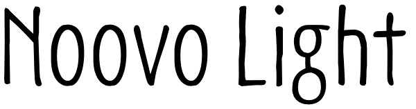 Noovo Light Font