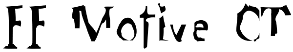 FF Motive OT Font