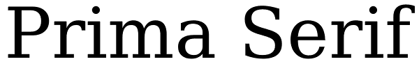Prima Serif Font