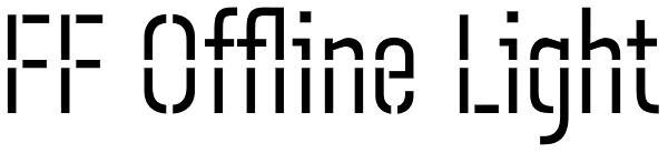 FF Offline Light Font