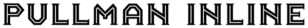 Pullman Inline Font