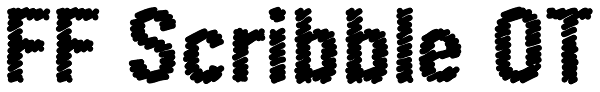 FF Scribble OT Font