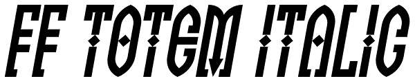 FF Totem Italic Font