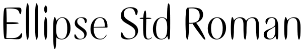 Ellipse Std Roman Font